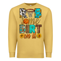 Antique Gold rub some dirt on it basketball Premium Sweatshirt - HRA Design Shop