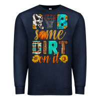 Navy rub some dirt on it basketball Premium Sweatshirt - HRA Design Shop
