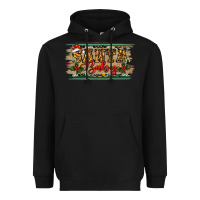 Black christmas western santa baby Heavyweight Hoodie - RanaPortraitStore
