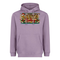 Lavender christmas western santa baby Heavyweight Hoodie - RanaPortraitStore