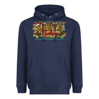Navy christmas western santa baby Heavyweight Hoodie - RanaPortraitStore