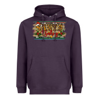 Plum christmas western santa baby Heavyweight Hoodie - RanaPortraitStore