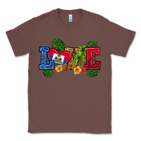 Chestnut love haitian republic Classic Tee - RanaPortraitStore