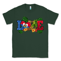 Sports Green love haitian republic Classic Tee - RanaPortraitStore