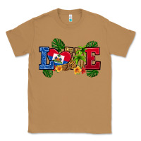 Toasted Coconut love haitian republic Classic Tee - RanaPortraitStore