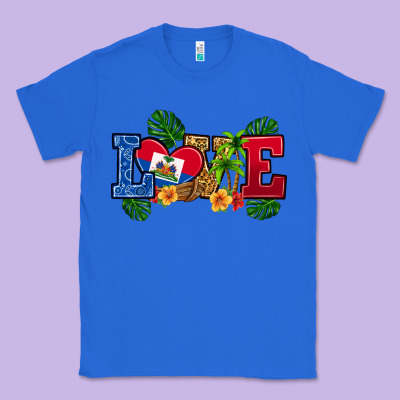 Love Haitian Republic Classic Tee Designed By Ranaportraitstore