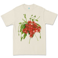 Bone Red Orchid Cactus Premium Tee - LillyAllenDesigns