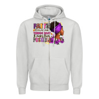Faith It Does Not Make Things Easy Zipper Hoodie | Teevron