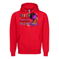 Red Faith it does not make things easy Zipper Hoodie - RanaPortraitStore