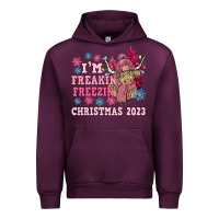 I'm Freakin Freezin Christmas 2023 Urban Hoodie | Teevron
