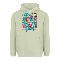 Matcha coffee scrubs and rubber gloves Heavyweight Hoodie - Zillion Design Studio