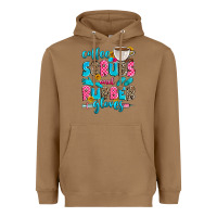Toasted Coconut coffee scrubs and rubber gloves Heavyweight Hoodie - Zillion Design Studio