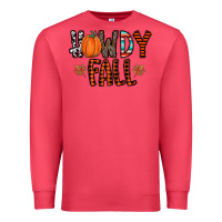 Cardinal howdy fall Premium Sweatshirt - CowhideDigitalArt