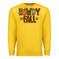 Lemon howdy fall Premium Sweatshirt - CowhideDigitalArt
