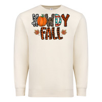 Sandshell howdy fall Premium Sweatshirt - CowhideDigitalArt