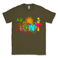 Army Green summer aunt Classic Tee - RanaPortraitStore