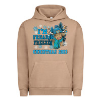 Pigment Burro i'm freakin freezin christmas 2023 Urban Hoodie - NancyCooperArtShop