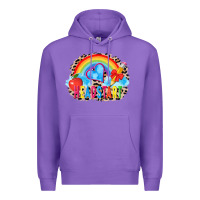 Purple back to school headstart 3200x2400 Premium Hoodie - AdoDesignShop