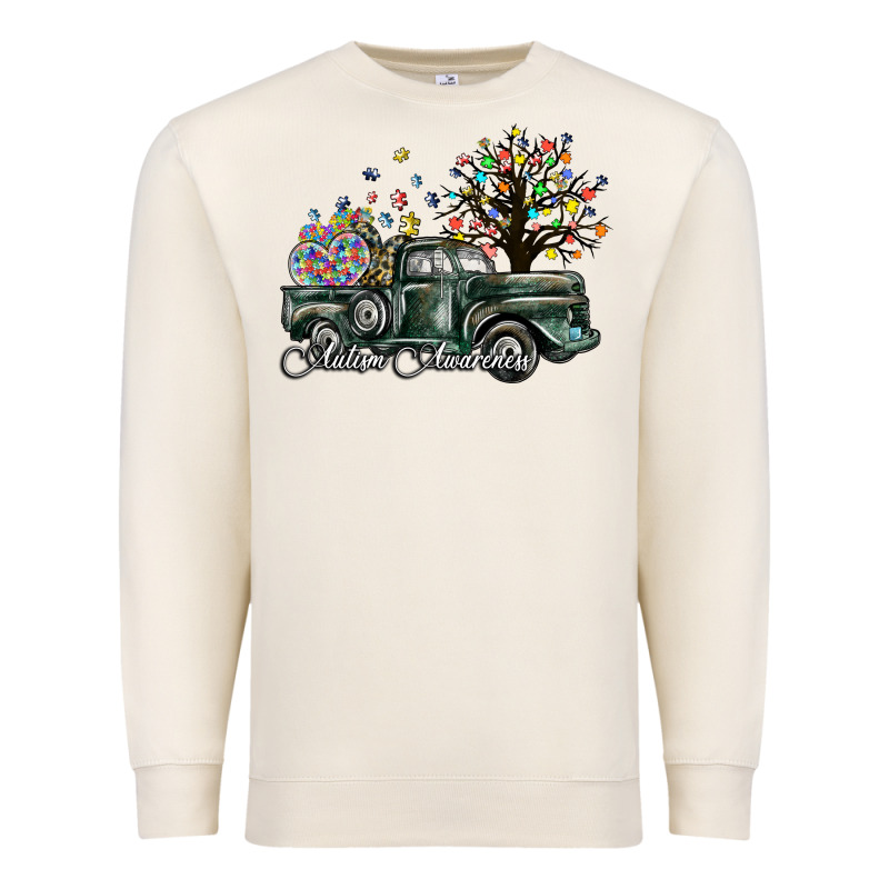 Autism Awareness Premium Sweatshirt by SublimationCraftShop | Teevron