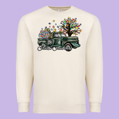 Autism Awareness Premium Sweatshirt Designed By Sublimationcraftshop