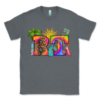 Charcoal Heather respiratory therapist summer Classic Tee - RanaPortraitStore