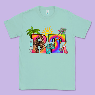 Respiratory Therapist Summer Classic Tee Designed By Ranaportraitstore
