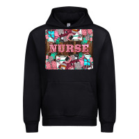 Black Nurse Urban Hoodie - LillyAllenDesigns
