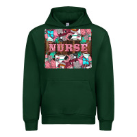Forest Green Nurse Urban Hoodie - LillyAllenDesigns