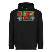 Black christmas western mama claus Heavyweight Hoodie - RanaPortraitStore