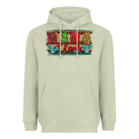 Matcha christmas western mama claus Heavyweight Hoodie - RanaPortraitStore