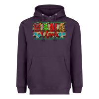 Plum christmas western mama claus Heavyweight Hoodie - RanaPortraitStore