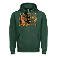 Sports Green Even in the midst of my storm afro woman Zipper Hoodie - RanaPortraitStore