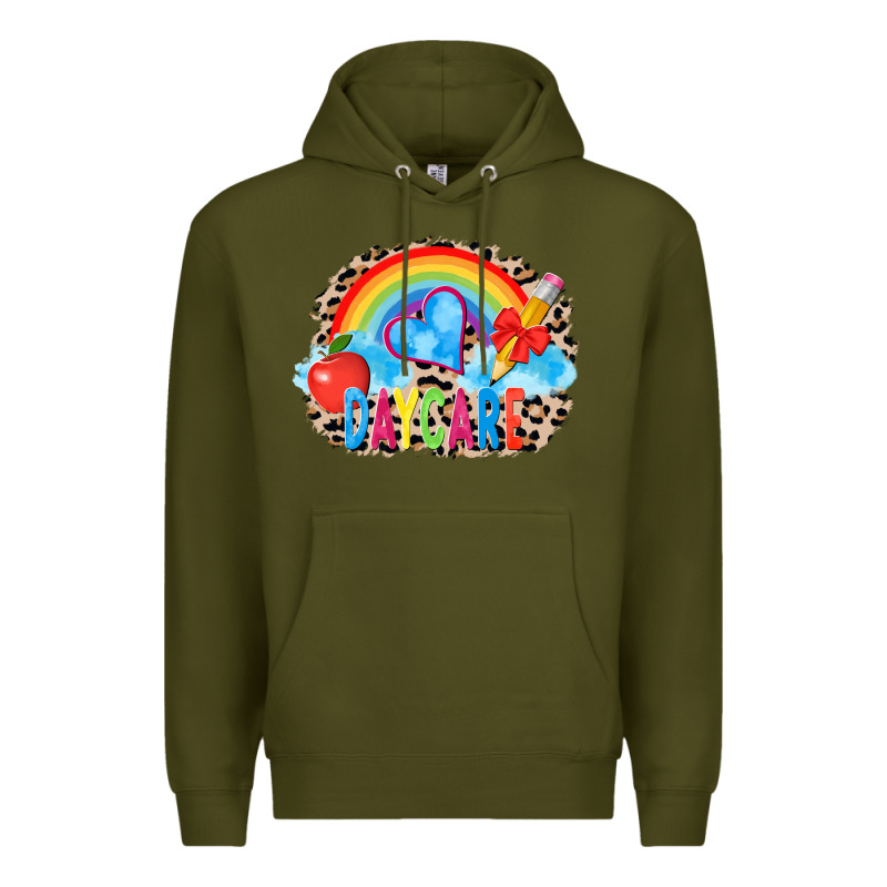 Back To School Daycare 3200x2400 Premium Hoodie by AdoDesignShop | Teevron