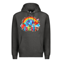 Charcoal Heather back to school daycare 3200x2400 Premium Hoodie - AdoDesignShop
