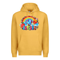 Mustard back to school daycare 3200x2400 Premium Hoodie - AdoDesignShop