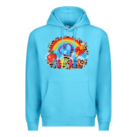 Ocean Blue back to school daycare 3200x2400 Premium Hoodie - AdoDesignShop