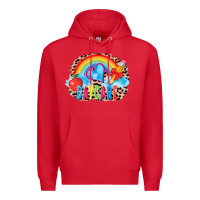 Red back to school daycare 3200x2400 Premium Hoodie - AdoDesignShop