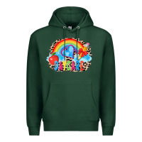 Sports Green back to school daycare 3200x2400 Premium Hoodie - AdoDesignShop
