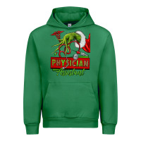Emerald christmas character hand physician assistant Urban Hoodie - NancyCooperArtShop