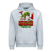 Heather Grey christmas character hand physician assistant Urban Hoodie - NancyCooperArtShop