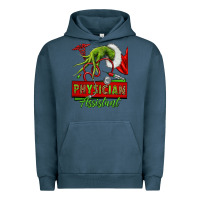 Pigment Midnight Navy christmas character hand physician assistant Urban Hoodie - NancyCooperArtShop