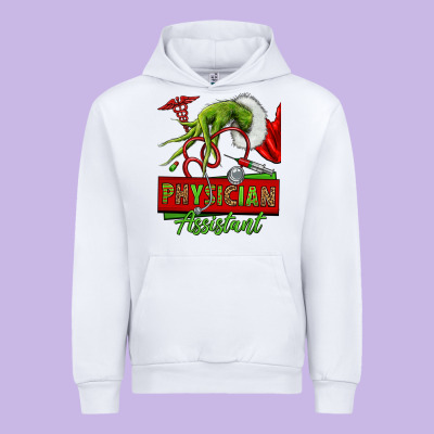 Christmas Character Hand Physician Assistant Urban Hoodie Designed By Nancycooperartshop