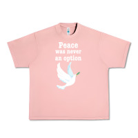 Salmon Peace Was Never An Option Urban Heavy Tee - Bettercallsaul
