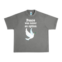 Tornado Peace Was Never An Option Urban Heavy Tee - Bettercallsaul