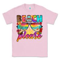 Bubblegum Pink beach please Classic Tee - RanaPortraitStore