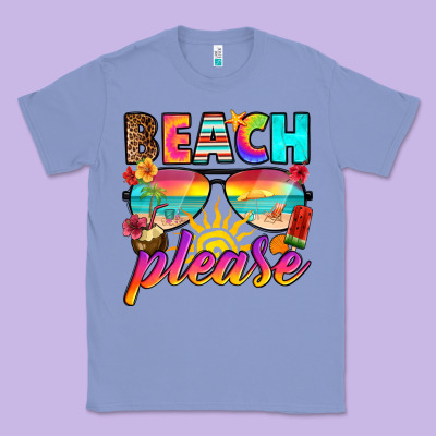 Beach Please Classic Tee Designed By Ranaportraitstore