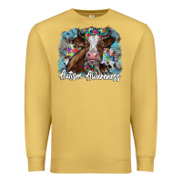 Antique Gold autism awareness 2 Premium Sweatshirt - SublimationCraftShop