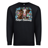 Black autism awareness 2 Premium Sweatshirt - SublimationCraftShop