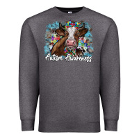 Charcoal Heather autism awareness 2 Premium Sweatshirt - SublimationCraftShop