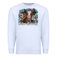 White autism awareness 2 Premium Sweatshirt - SublimationCraftShop